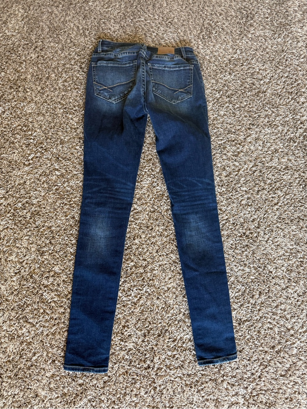 BKE Women's Indigo Skinny Jeans - Picture 2 of 3